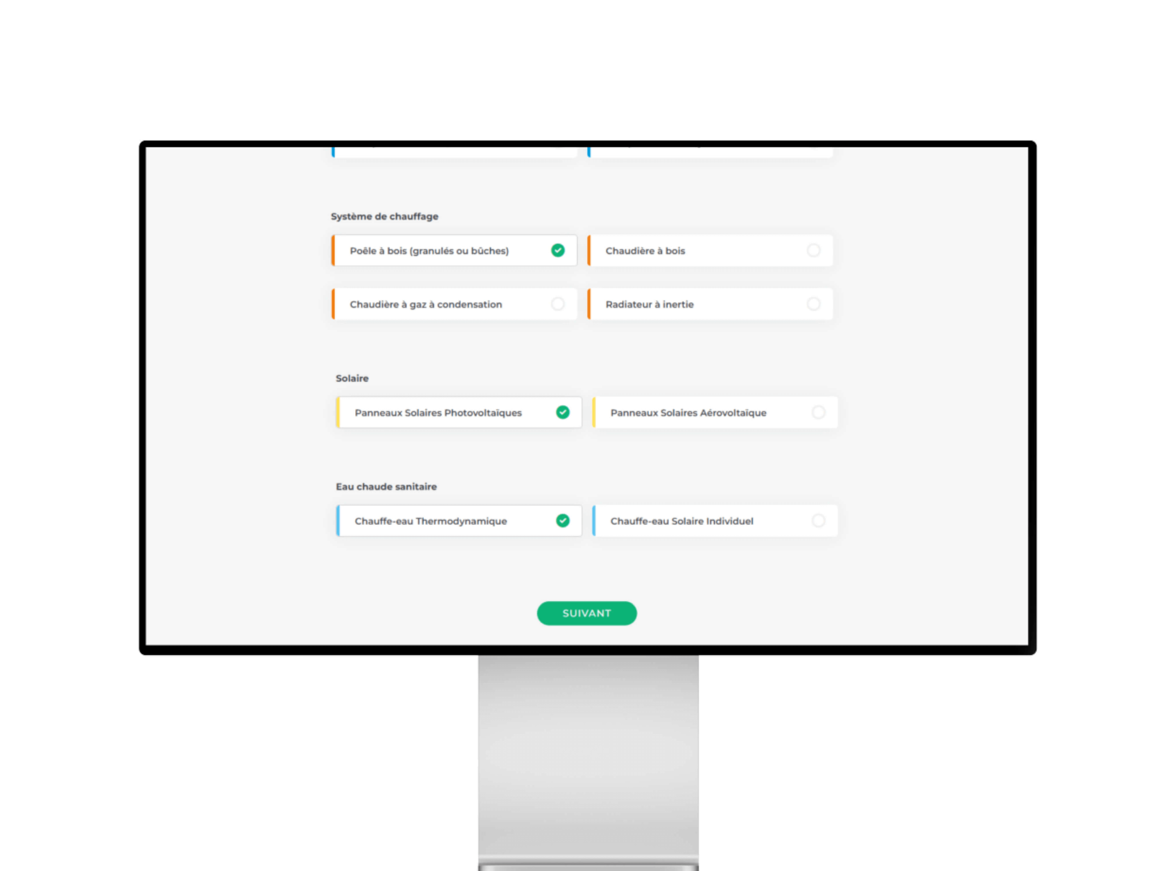 One Page Multi-Step Form Website image